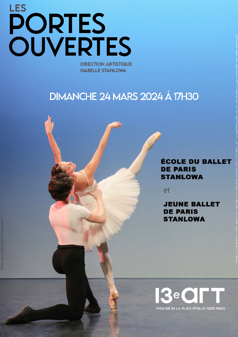 Le 13e art - Portes ouvertes de l’École et du Jeune Ballet de Paris Stanlowa