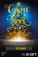 Affiche du "Concert de Noël" au 13e Art